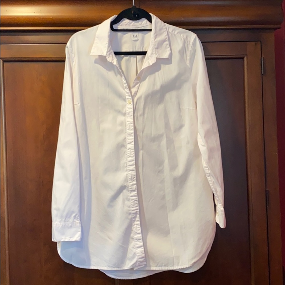 Light Pink Tunic Maternity Shirt